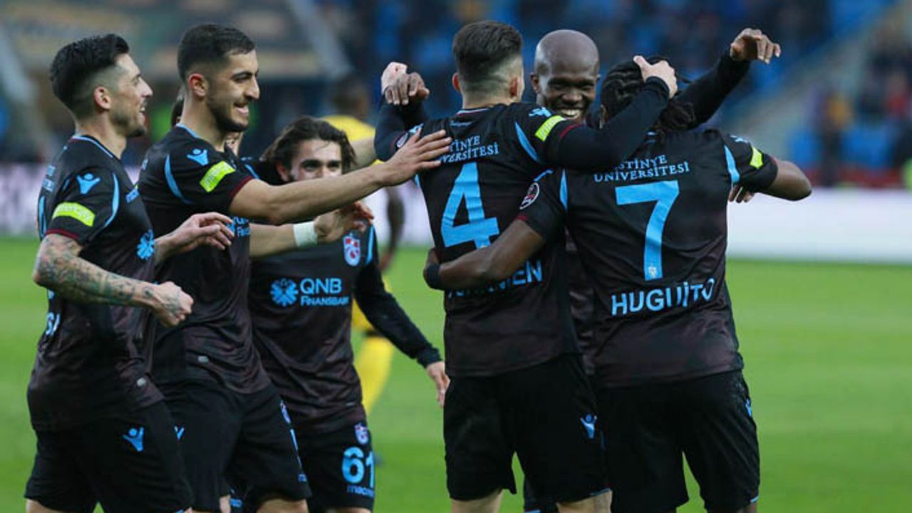 Trabzonspor seriyi 7 maça çıkardı