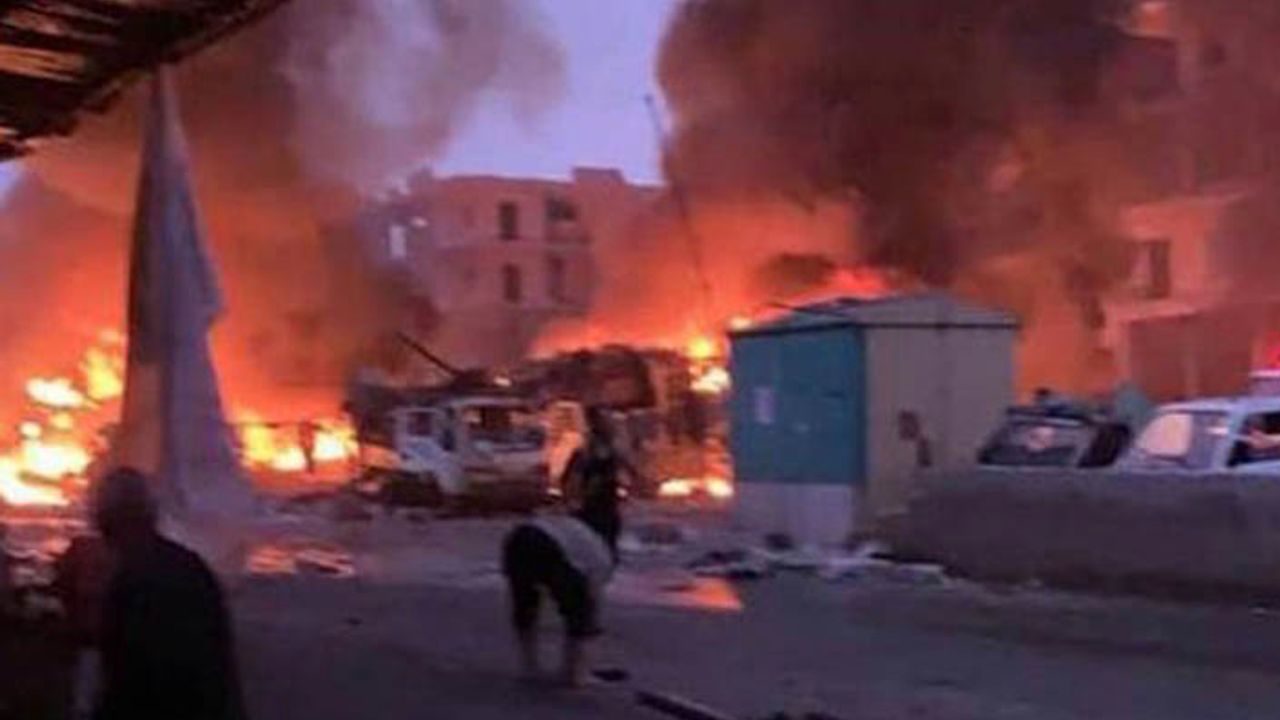 Afrin'de patlama: 9 ölü