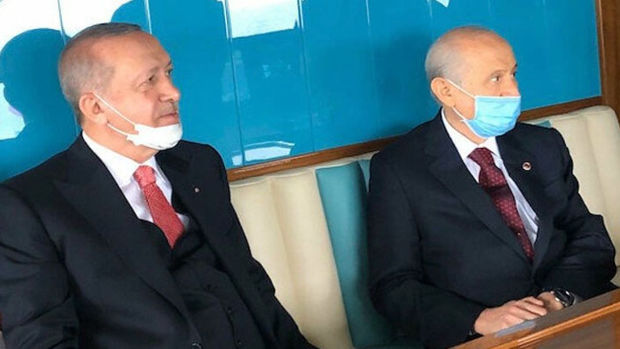 Erdoğan ve Bahçeli adada buluştu