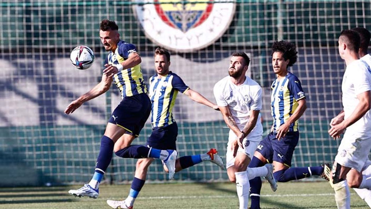 Fenerbahçe'den 4 gollü prova