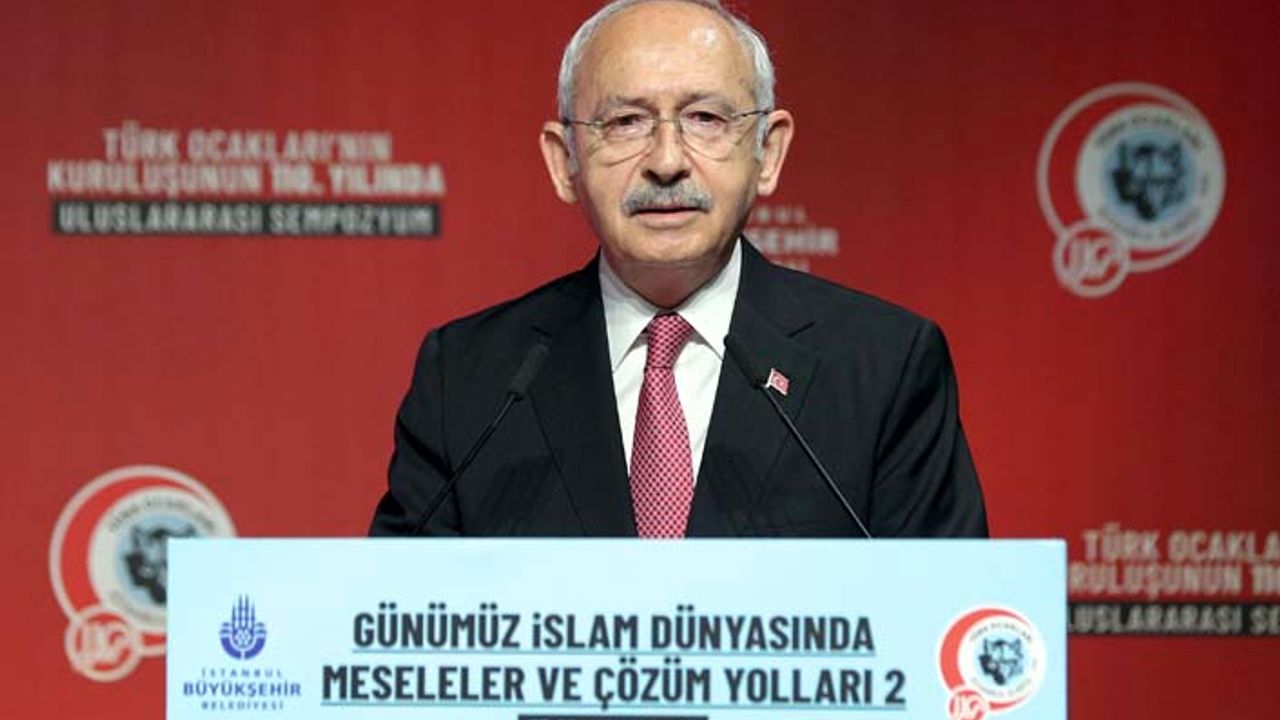 Kılıçdaroğlu Türk Ocakları etkinliğinde