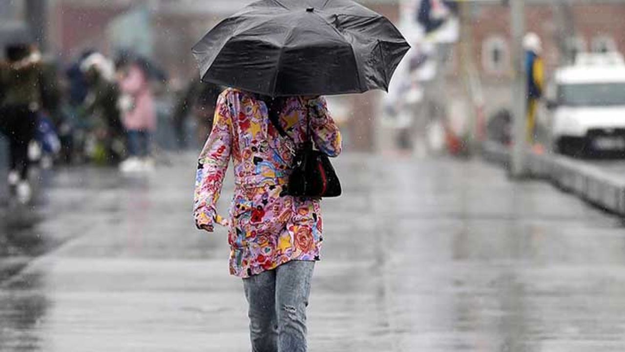 İstanbul'a yağmur ve serin hava uyarısı