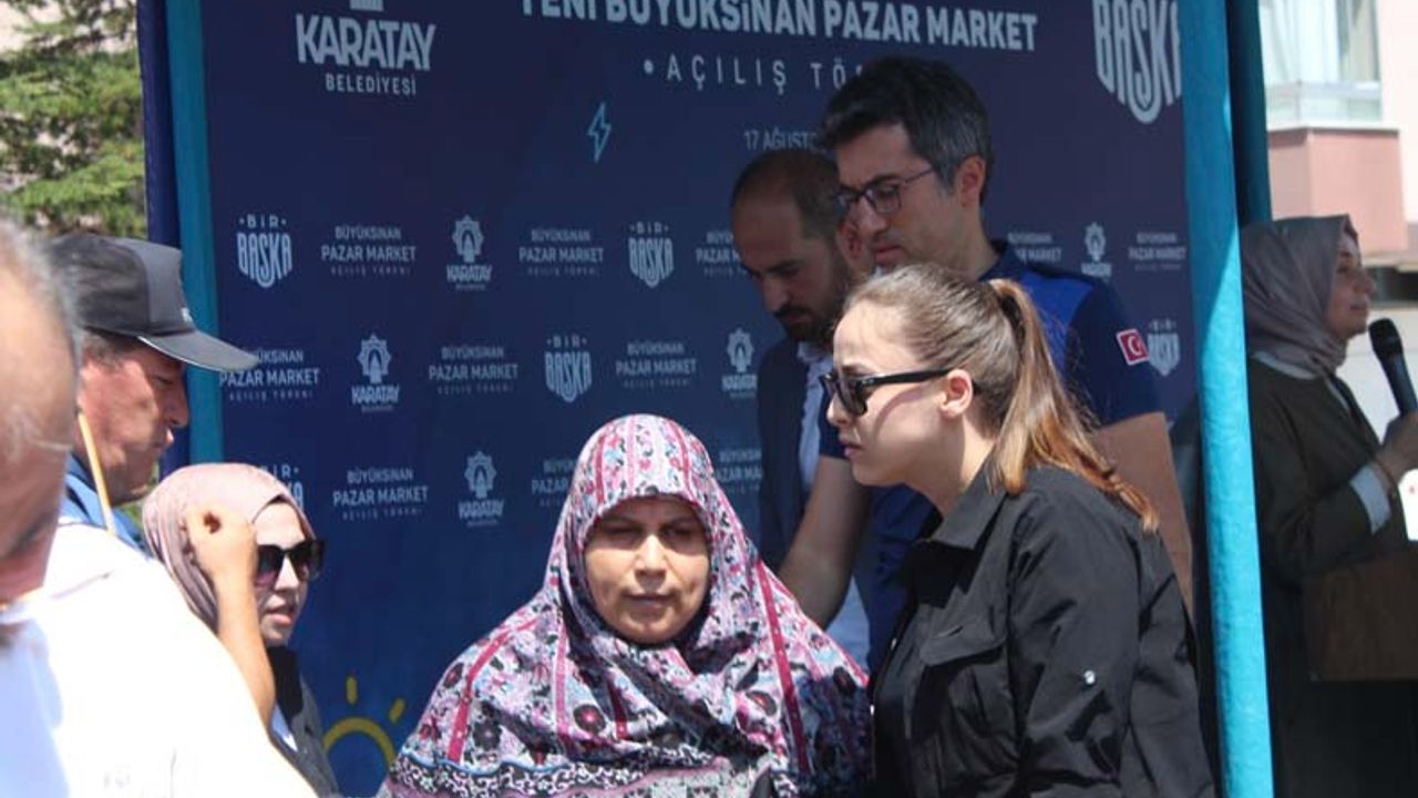 Pazarcı kadından AKP'li vekile tepki
