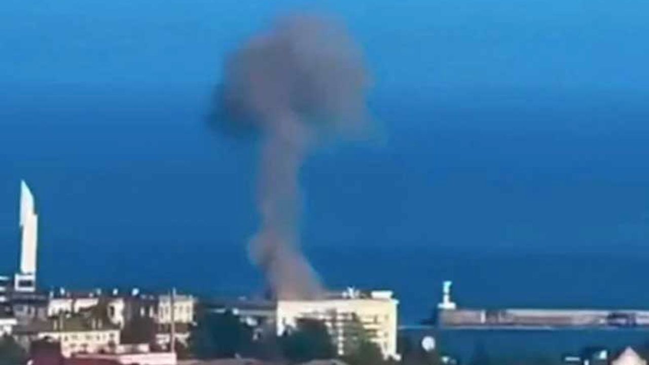 Rus deniz kuvvetleri karargâhına İHA'lı saldırı