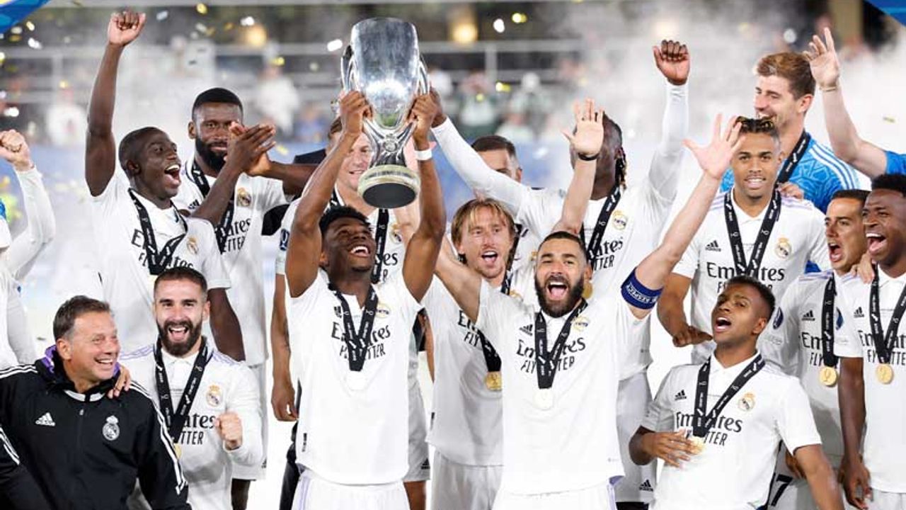 Avrupa'da Süper Kupa Real Madrid'in