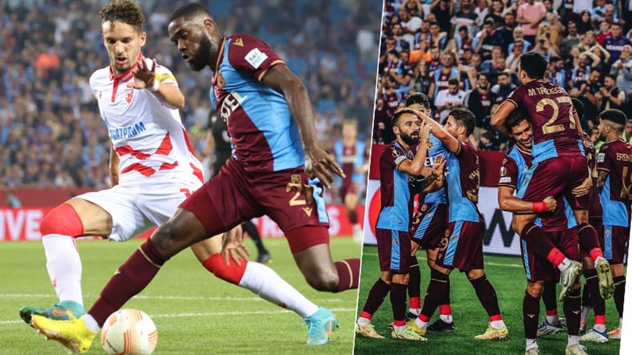 Trabzonspor Avrupa'da nefes aldı