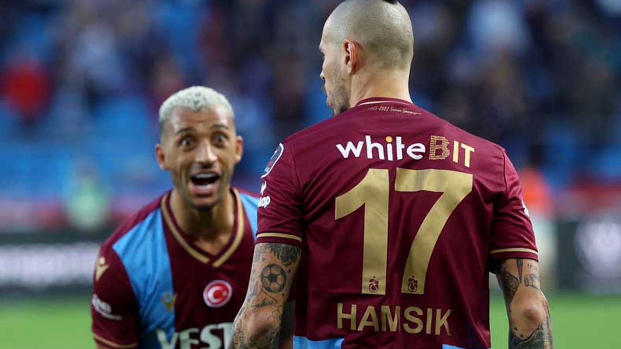 Trabzonspor'a 3 puanı Hamsik getirdi