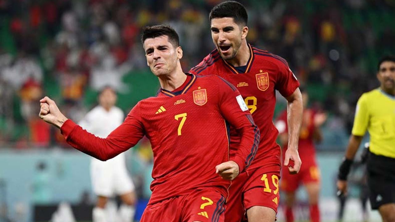 7 gol atan İspanya, Kosta Rika'yı dağıttı