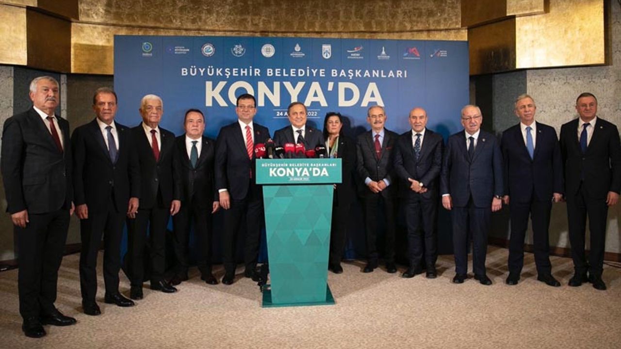 11 başkan Konya'dan iktidara seslendi