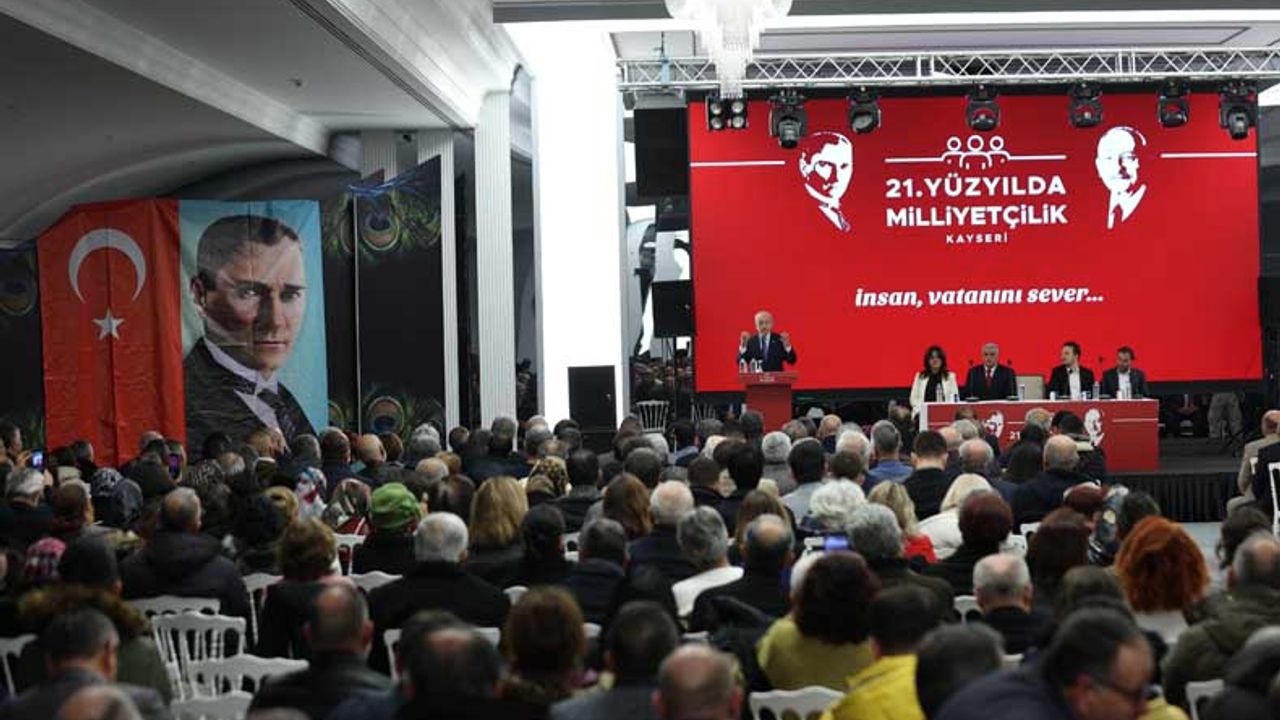 Kılıçdaroğlu, 'milliyetçilik' temalı toplantıya katıldı