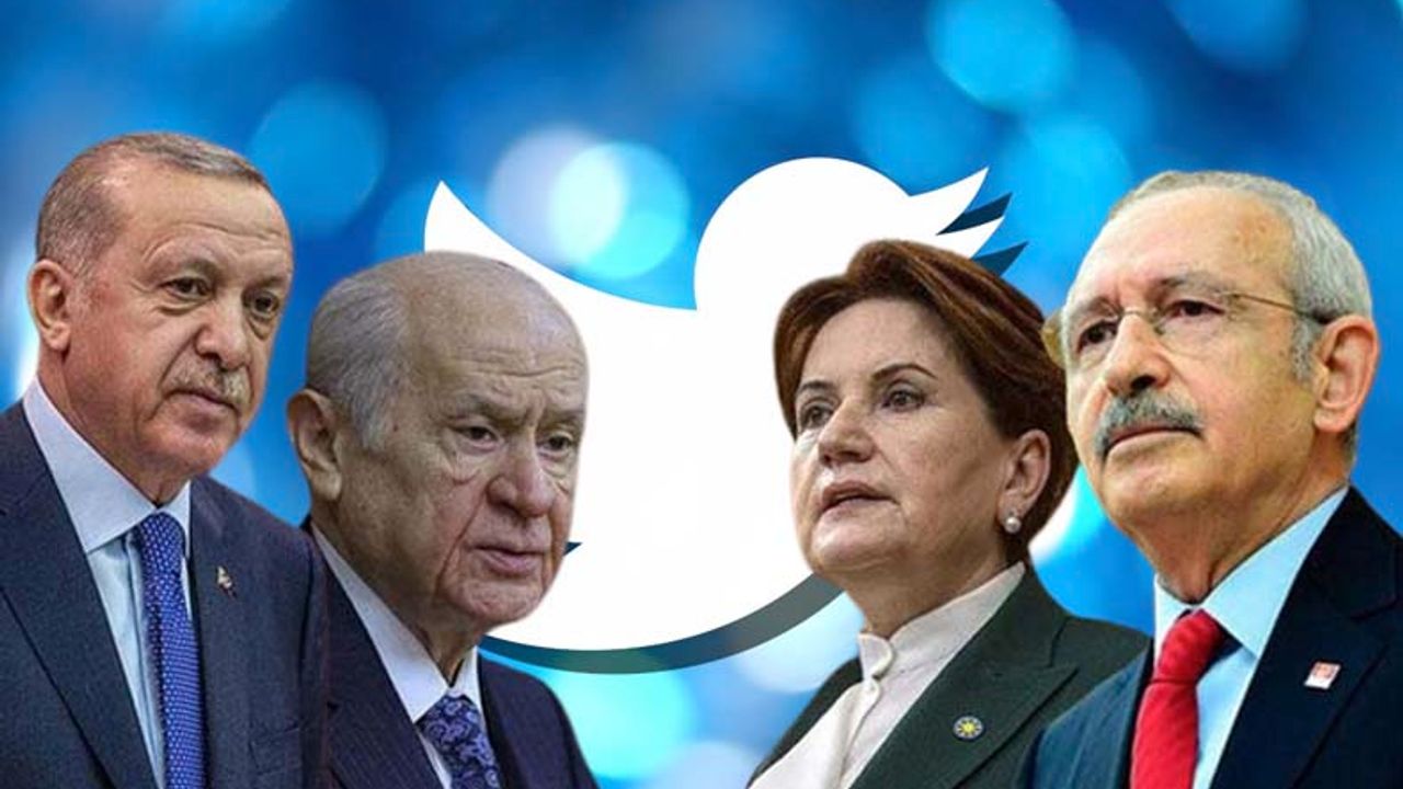 Hangi siyasi Twitter'da ne kadar görüntülendi