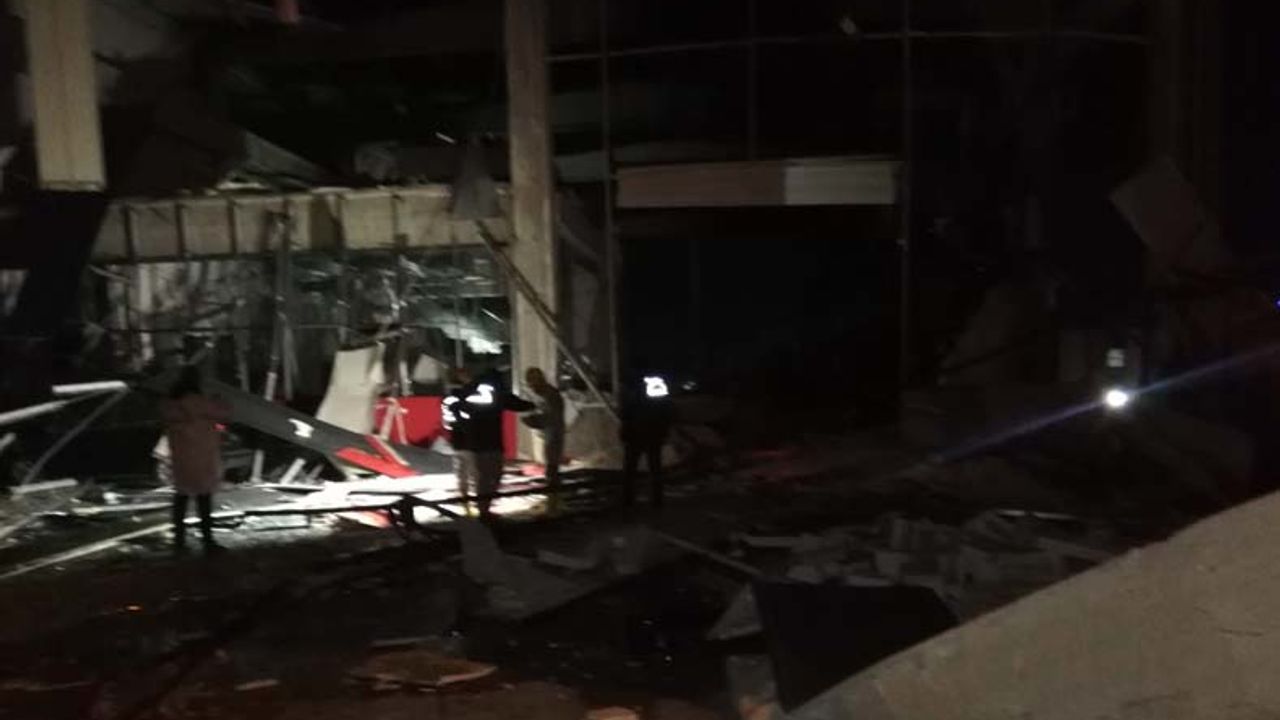 Ankara'da fabrika yandı 2 işçi yaralandı