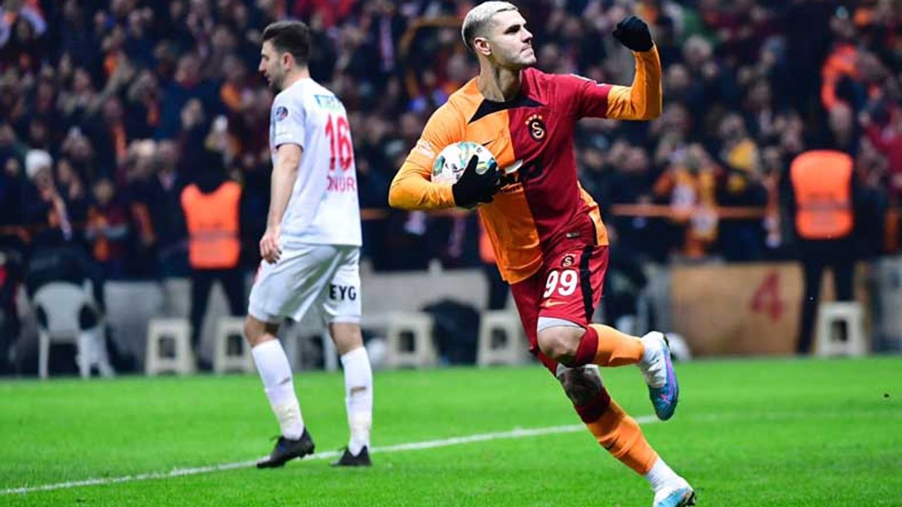 Galatasaray, 5 gollü maçta tarihe geçti