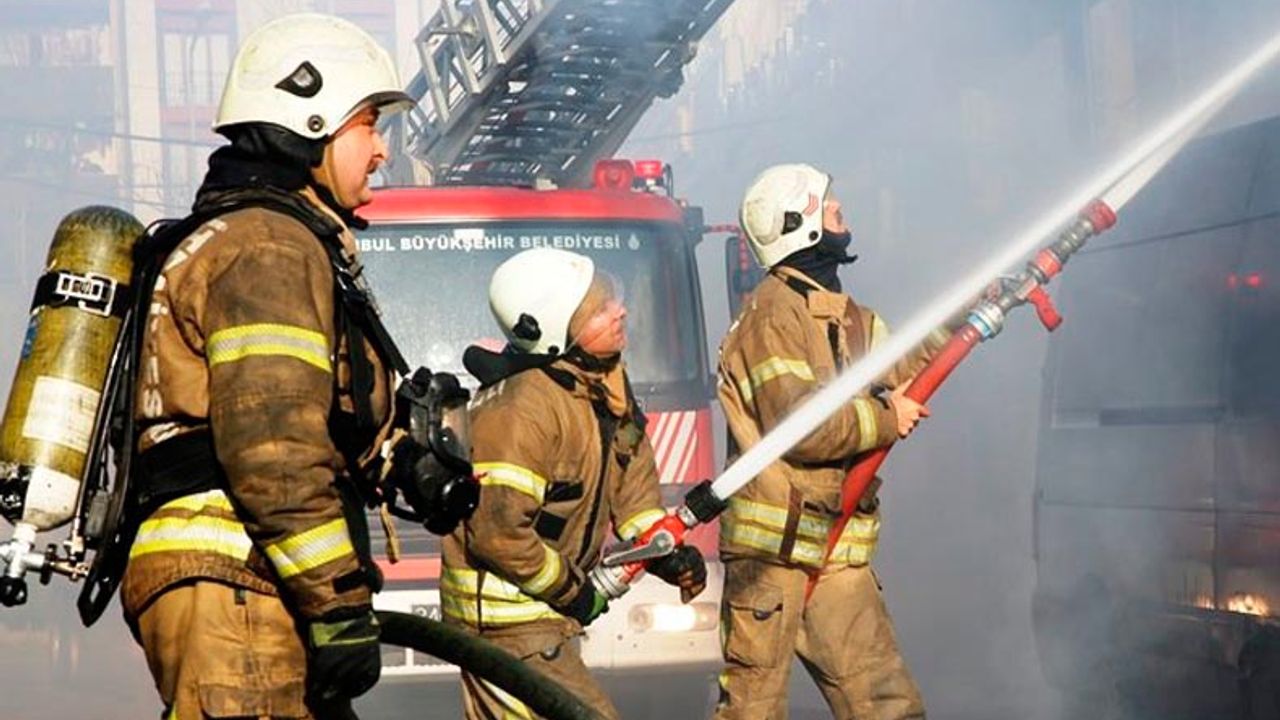 İstanbul Finans Merkezi'nde yangın