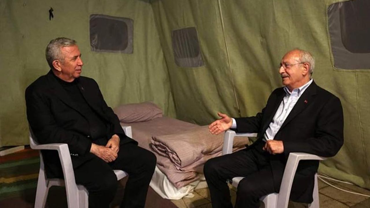 Kılıçdaroğlu ile Yavaş çadırda konakladı