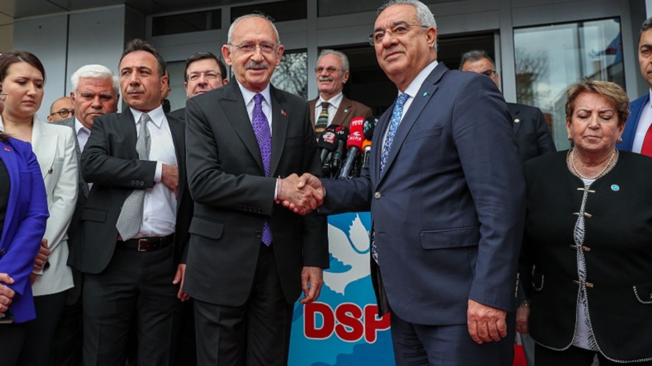 Kılıçdaroğlu'ndan DSP'ye ziyaret