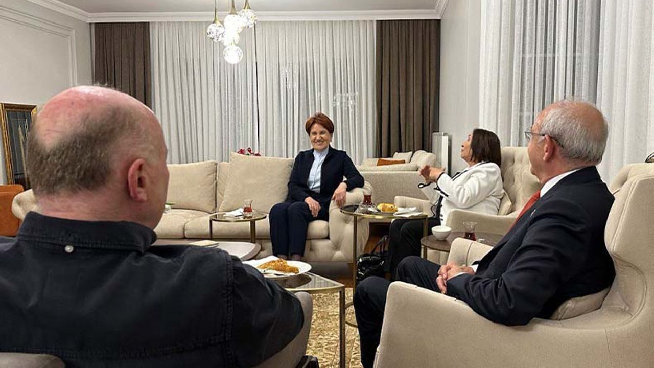 Kılıçdaroğlu'ndan Akşener'e ev ziyareti