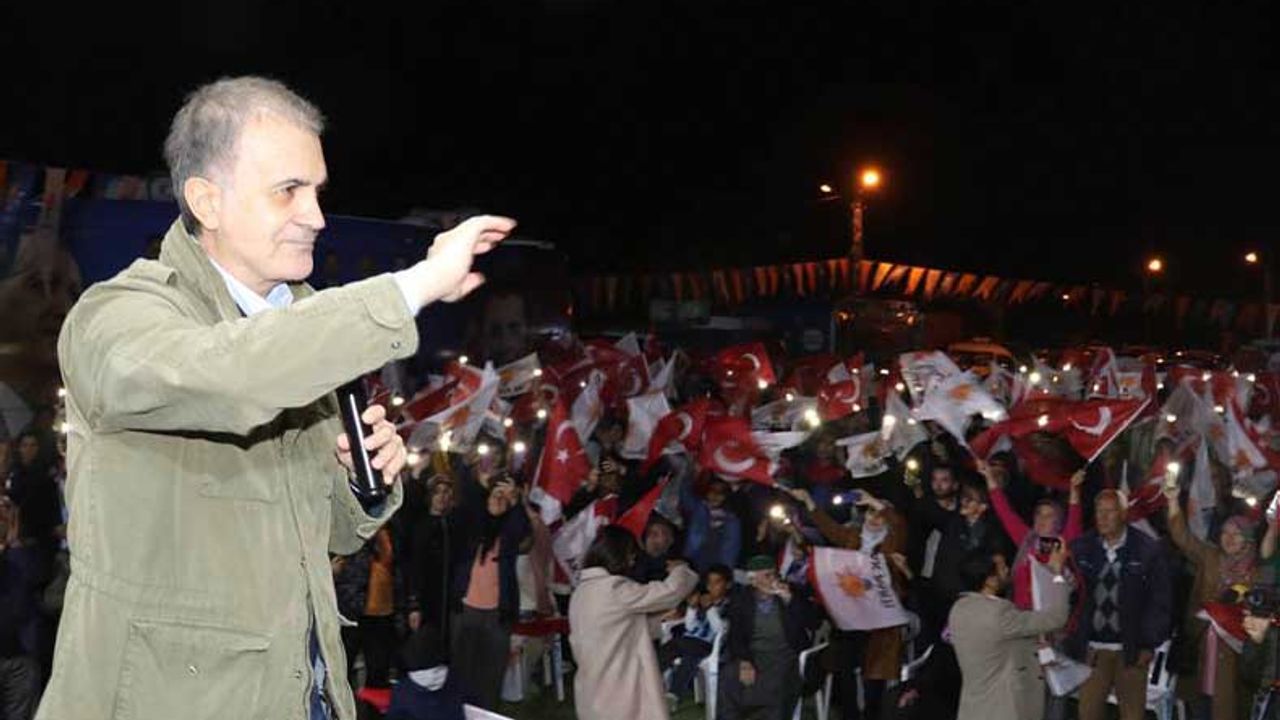 Ömer Çelik: Bunların amacı Erdoğan'ı göndermek