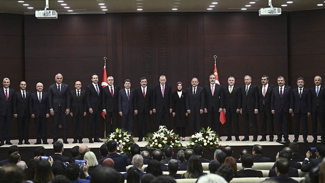 İşte Erdoğan'ın yeni kabinesi