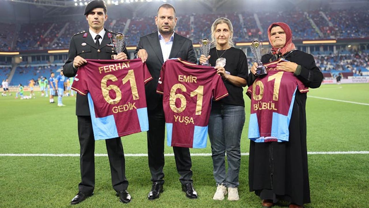 Trabzon Eren Bülbül'ü unutmadı