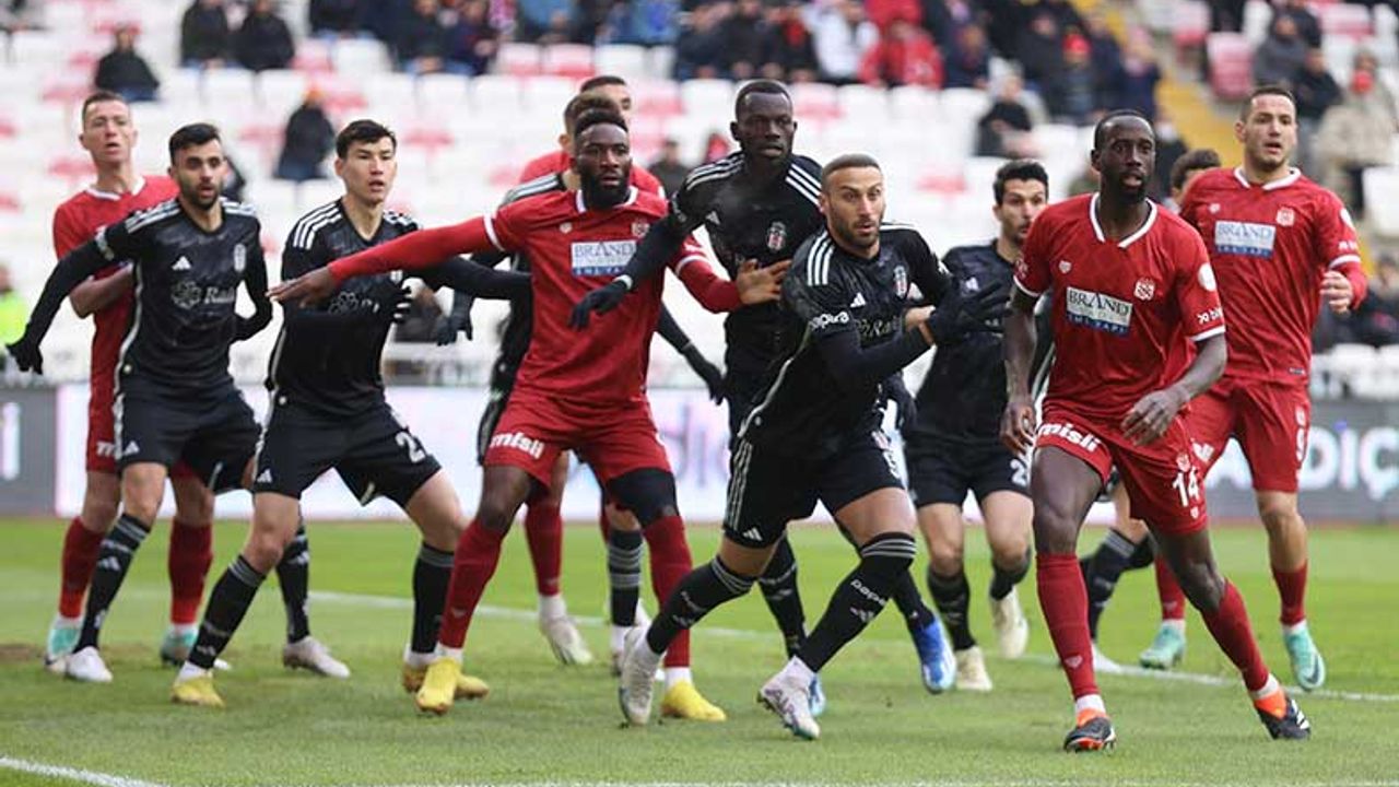 Beşiktaş Sivas'a da yenildi