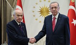 Erdoğan - Bahçeli Beştepe'de buluştu