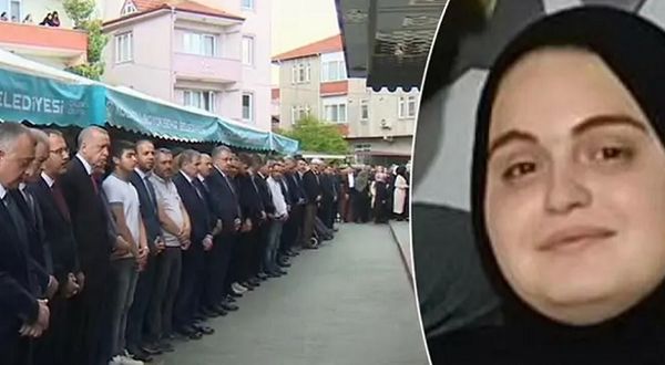 Erdoğan, Sude Akkuş'un cenazesine katıldı