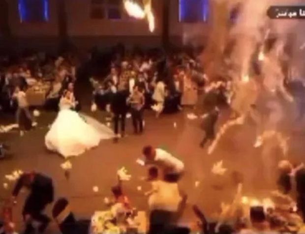 Düğünde facia: 100 ölü