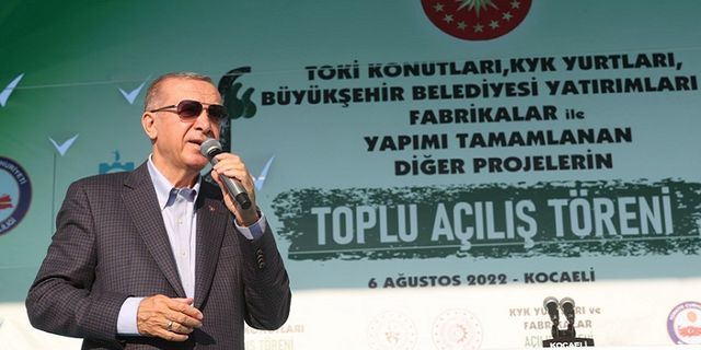 Erdoğan: Hizmet yolundan asla şaşmadık