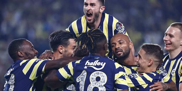 Fenerbahçe 9 gollü maçta 3 puan kaptı