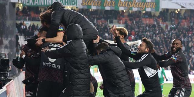 Beşiktaş son düzlükte nefes aldı