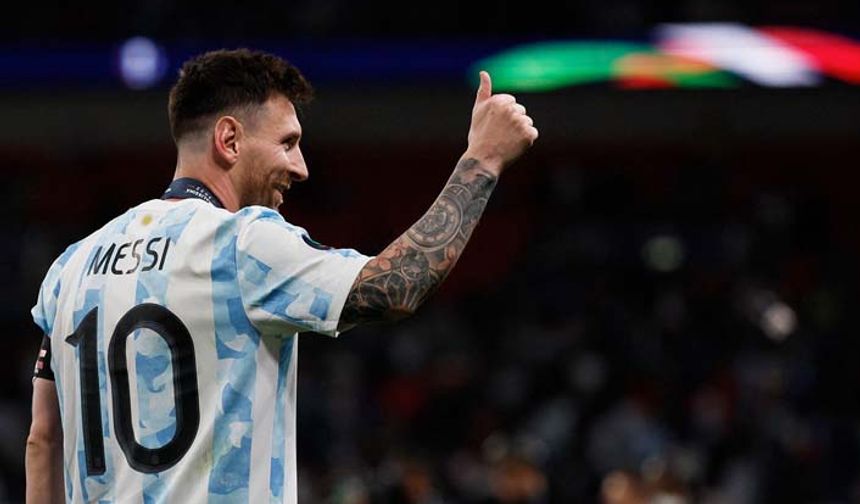 Messi Estonya maçında 5 gol attı