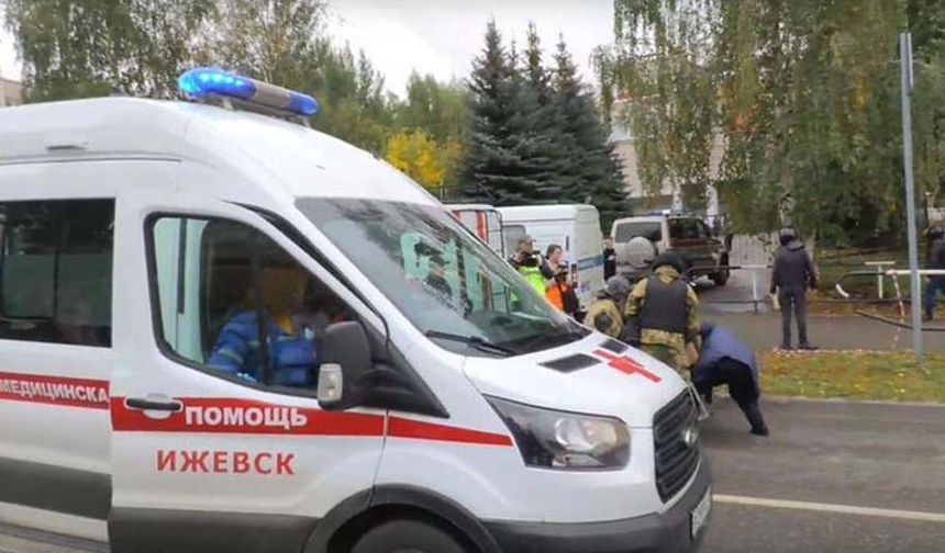 Rusya'da okula silahlı saldırı: 13 ölü