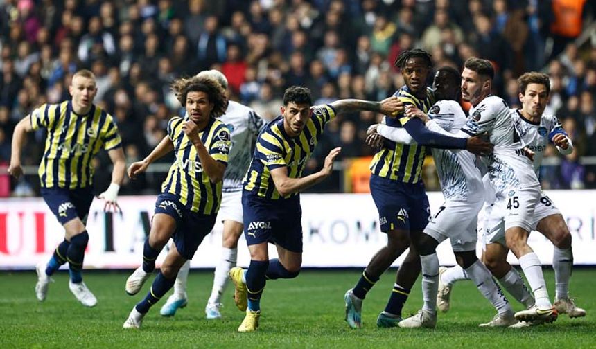 Fenerbahçe 2 puan bıraktı fark açıldı
